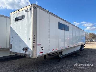 2015 Wabash DVCVHPC 53 ft x 102 in T/A Rimorchio furgonato