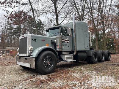 1986 Peterbilt 359 8x4 Heavy Haul Heavy Haul تراكتور شاحنة بسقف (ثلاثى المحور)