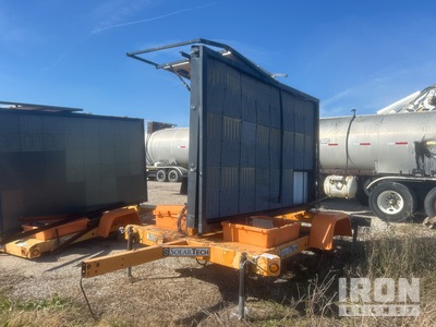 2018 Solar Tech Silent Messenger Solar Tablica informacyjna (Inoperable)