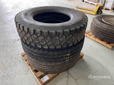Quantity of (3) 11R22.5 Tyres