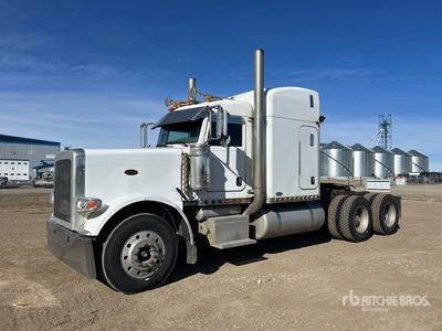 2009 Peterbilt 388 6x4 3- Achs Sattelzugmaschine mit Schlafkabine