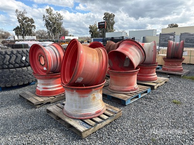 Quantity of (16) Claas Wheels