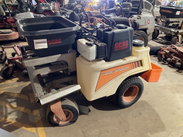 Scag Turf Storm Dry Spinner 4x2 Self-Propelled Fertilizer Spreader (Inoperable) Scag Turf Storm Dry Spinner 4x2 Self-Propelled Fertilizer Spreader (Inoperable)