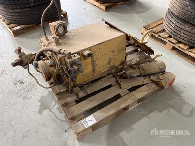 Cat Hydraulic Tank, Guard, Pump Varios - Fits Cat