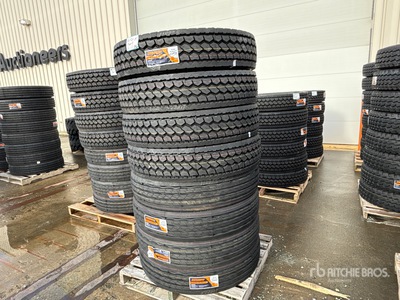 Quantity of (20) Bossway BD525 11R22.5 Drive Neumáticos (Unused)