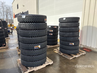 Quantity of (16) Bossway BA265 11R22.5 Trailer Neumáticos (Unused)