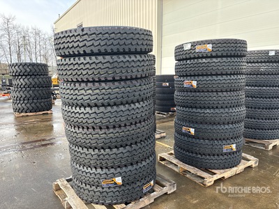 Quantity of (16) Bossway BA265 11R22.5 Trailer Neumáticos (Unused)