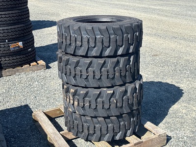Quantity of (4) 10x16.5 Tires (Unused)
