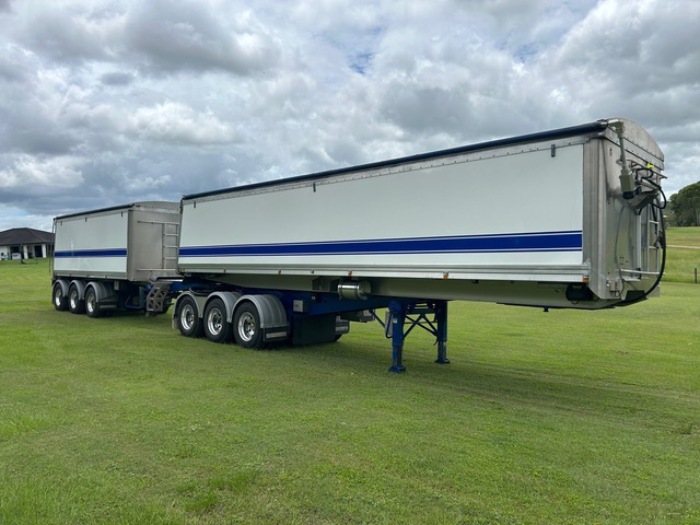 2020 Lusty EMS 26 m Tri/A B-Double Stag Combination Tipping Trailer 2020 Lusty EMS 26 m Tri/A B-Double Stag Combination Tipping Trailer