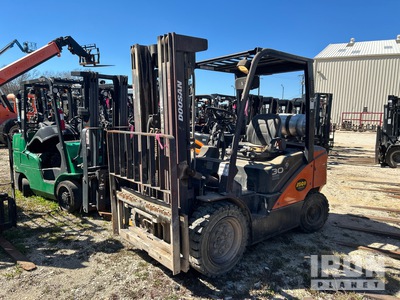 2017 Doosan G30N-7 5450 lb Pneumatic Tire Forklift
