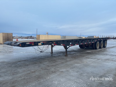 1997 Gerrys 45 ft Tri/A Flatbed Oilfield Trailer