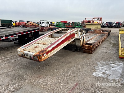 1985 Trail King Tri/A Removable Gooseneck Góndola