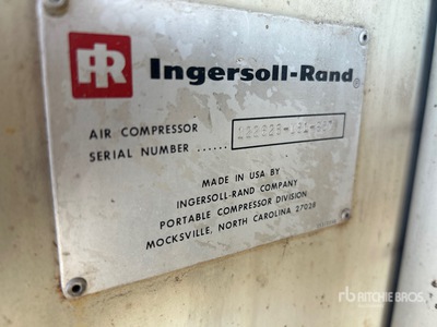 Ingersoll Rand 185-90 185 cfm Mobile Air Compressor