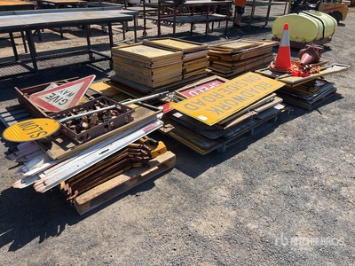 Quantity of Road Signs