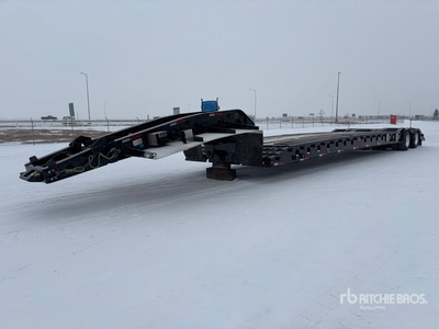 2013 Gerrys 16-Wheel Double Drop Removable Gooseneck Lowboy Trailer
