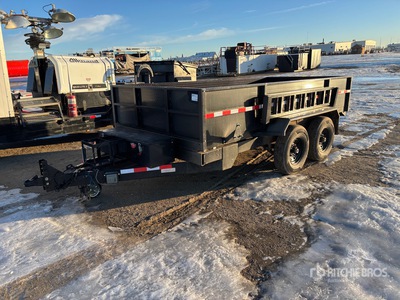 2025 14 ft T/A Nutzkippanhänger