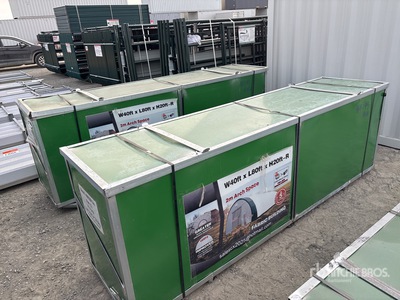 suhivelee 408020R-2M 40 ft x 80 ft Storage Building