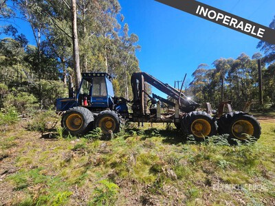 2001 Rottne SMV RAPID 8WD-H 8x8 Log Forwarder (Inoperable)