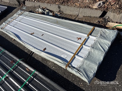 Quantity of 2026 SKLP SKL100 Galvalume Steel Siding Roofing Baustahl (Unused)