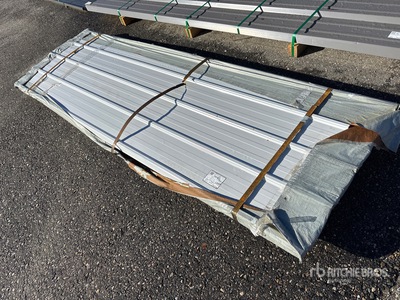 Quantity of 2026 SKLP SKL100 Galvalume Steel Siding Roofing Baustahl (Unused)