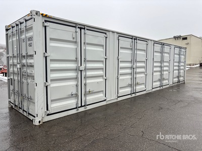 2025 40 ft High Cube Multi-Door コンテナ機械