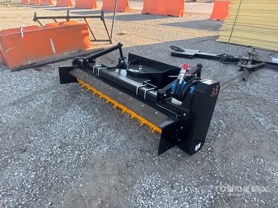 2026 GIYI GY-LPR71 78 in Skid Steer Power Rake (Unused)