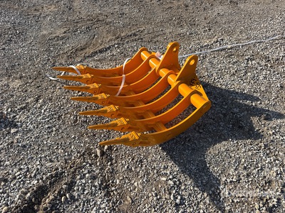 2026 GIYI Râteau d'excavatrice - Fits Cat 305 (Unused)