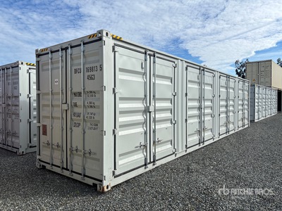 2026 40 ft High Cube Multi-Door Storage Container