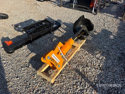 2026 GIYI 60 in Excavator Auger - Fits Cat 303 (Unused)