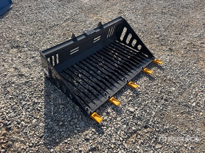 2026 GIYI GY-RB44 42 in Skeleton Mini Skid Steer Bucket (Unused)