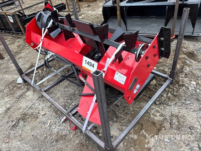 2026 GIYI GY-BS57 55 in Skid steer snow blower ملحقات معدة الحمل الصغيرة المجنزرة المتنوعة (Unused)