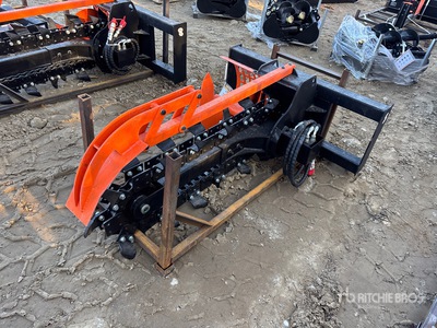 2026 GIYI GY-D39 39 in Skid Steer Trencher (Unused)