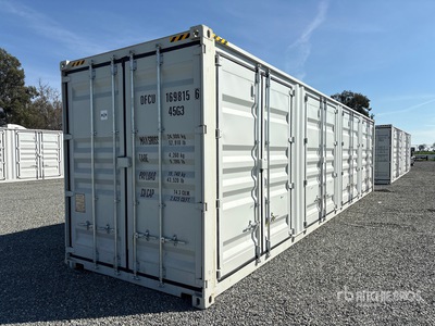 2026 40 ft High Cube Multi-Door Storage Container (Unused)