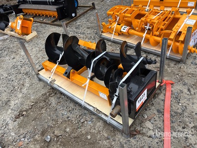 Quantity of (1) Pallets of 2026 GIYI GY-SA Skid Steer Auger (Unused)