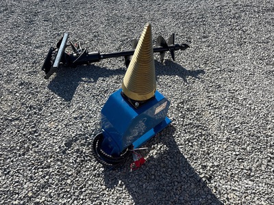 2026 GIYI GY-WS43 43 in Mini Skid Steer Log Splitter (Unused)