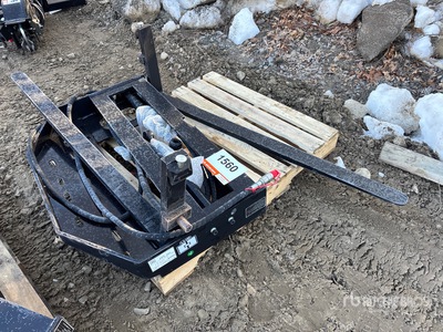 2026 GIYI GY-SF60 60 in Skid Steer Forks (Unused)