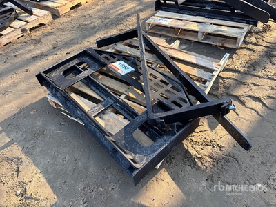 2026 GIYI GY-DHC 60 in Skid Steer Forks (Unused)