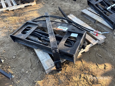 2026 GIYI GY-SF60 60 in Skid Steer Forks (Unused)