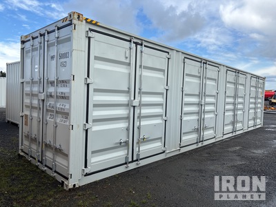 2026 40 ft Multi-Door 40 Ft One-Way High Cube Storage Container (Unused)