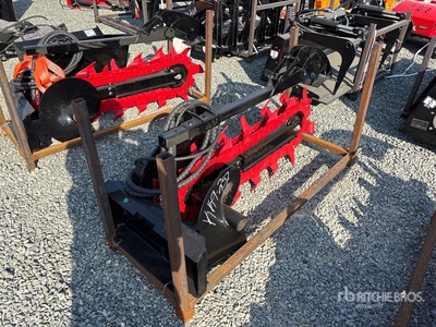 2026 GIYI GY-X39F 38 in Mini Skid Steer Trencher (Unused)