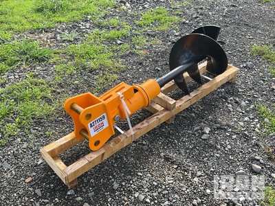 2026 GIYI 400 mm Q/C Auger - Fits CAT 303 Excavator (Unused)