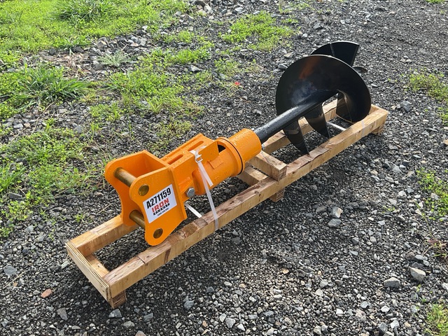 2026 GIYI 400 mm Q/C Auger - Fits CAT 303 Excavator (Unused)