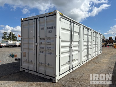 2026 40 ft Multi-Door One-Way High Cube Contenedor de almacenamiento