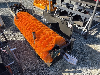 2026 GIYI GY-SE61 61 in Skid Steer Broom (Unused)
