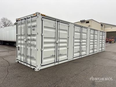 2025 40 ft High Cube Multi-Door Contenedor de almacenamiento