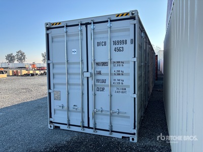 2026 40 ft High Cube Conteneur de stockage (Unused)