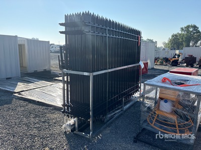 2026 SKLP SK-N20 10 ft x 7 ft Galvanized Clôture (Unused)