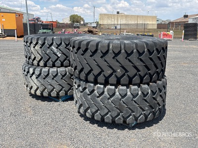 Quantity of (4) 26.5R25 Tires (Unused)