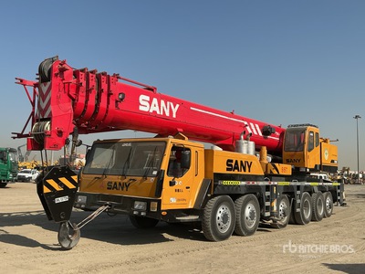 2020 Sany STC1000 100 ton 12x6x8 Camión grúa hidráulico