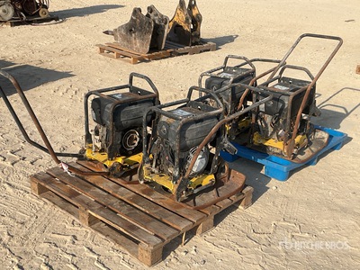 Quantity of (4) Bomag Vibratory Plate Compactor